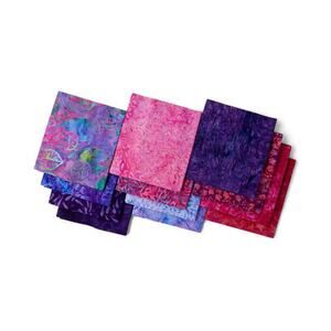 Fruit Punch Batik Fat Quarter Bundle by Insight Fabrics 12ct